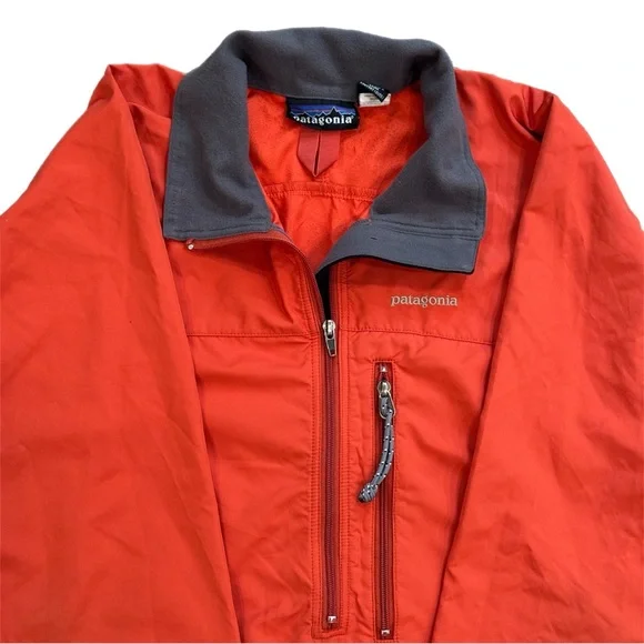 Vintage Patagonia Integral Pullover Orange Off White Unisex Medium - Picture 2 of 10